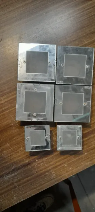 Faretti da incasso in vetro e metallo