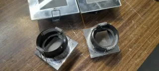 Faretti da incasso in vetro e metallo