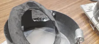 Faretti da incasso in vetro e metallo