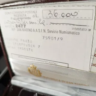 Monedas Plata Vaticano - San Marino FDC