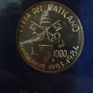 Monedas Plata Vaticano - San Marino FDC