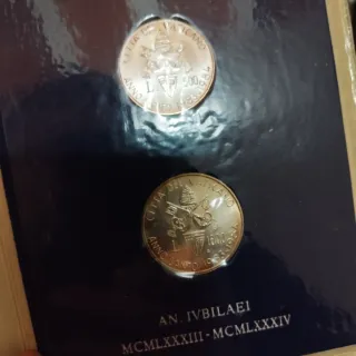 Monedas Plata Vaticano - San Marino FDC