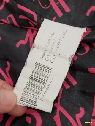 Chaqueta Mujer Negra Capucha Talla L