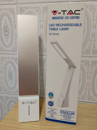 Lámpara LED Recargable V-TAC VT-1014