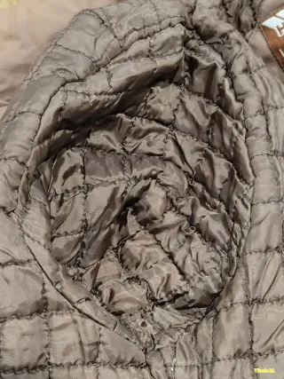 Chaqueta Mujer Marrón Capucha Talla M