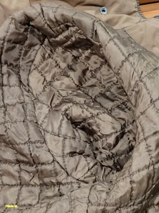 Chaqueta Mujer Marrón Capucha Talla M