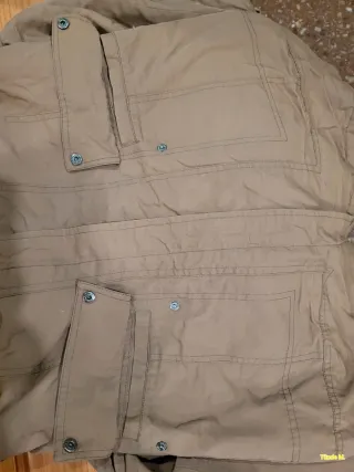 Chaqueta Mujer Marrón Capucha Talla M