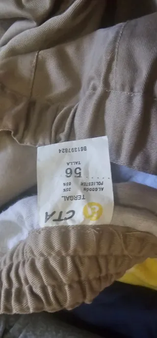 Pantalón de trabajo beige