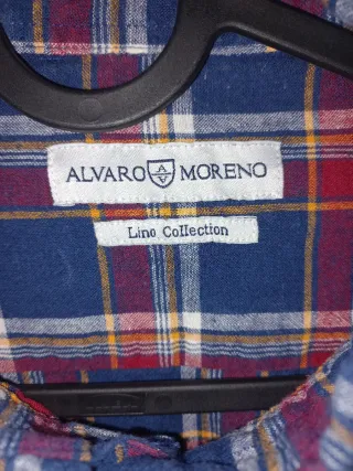 Camisa de cuadros Álvaro Moreno Talla 43