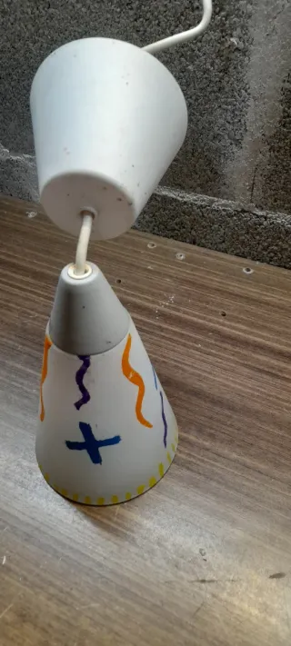 Lampada in vetro decorativa per bambini