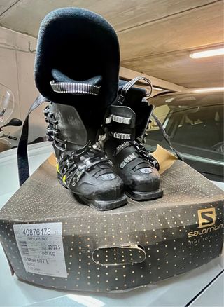 Scarponi Sci Bambino Salomon S/Max 22