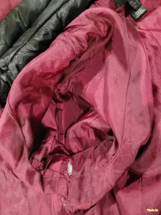 Chaqueta Mujer Puff Negra Talla L