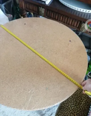 Mesa camilla redonda 70cm