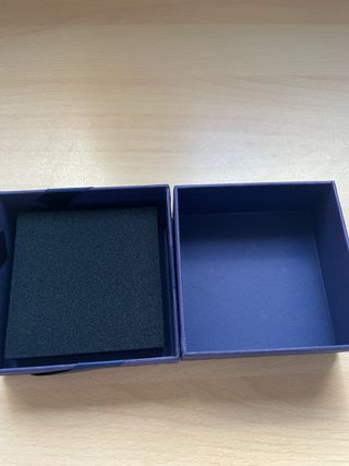 Caja Swarovski Azul Vacía