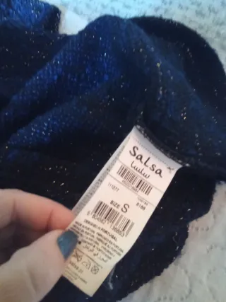 Jersey Salsa Talla S Azul