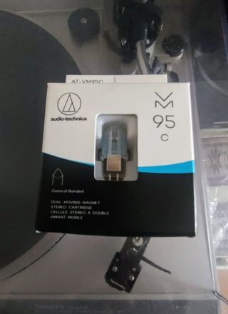 Nueva! Aguja + Cápsula Audio Technica AT VM95C