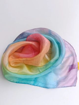 Foulard PlaySilk Arcobaleno Pura Seta