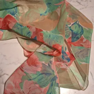 Sciarpa floreale