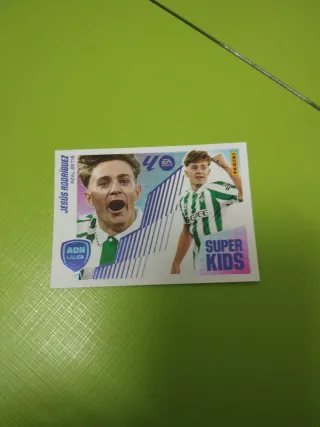 Cromo Jesús Rodríguez Real Betis Super Kids