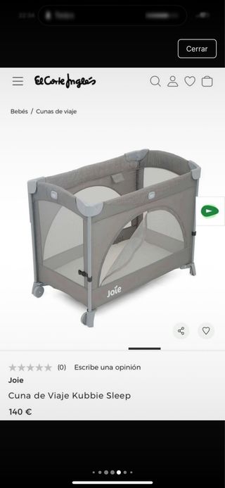 Cuna de viaje Joie