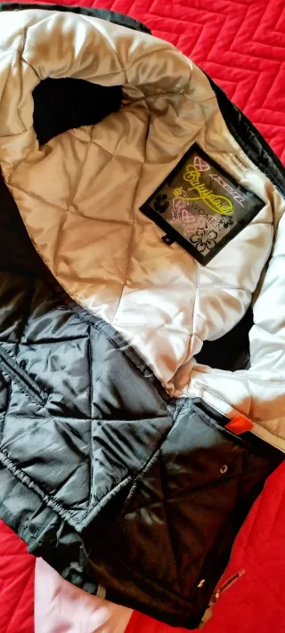 Giacca Moto Ixon Donna Nera Rosa