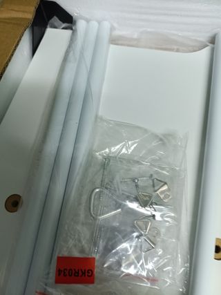 SONGMICS Estantería de habitación Infantil sin 7 Cajas de Almacenamiento de Tela no Tejida, estantería para niños, Organizador de Juguetes, 29,5 x 62,5 x 60 cm, Color Blanco GKR034W01