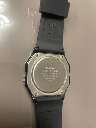 Orologio Casio F-91W Nero