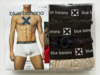 Pack 3 Calzoncillos Blue Banana