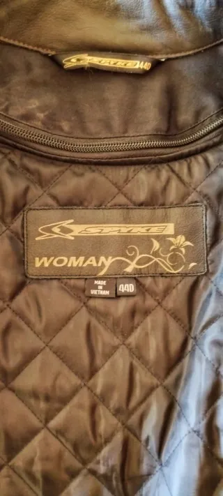 Giacca in pelle Spyke moto donna