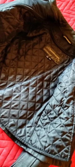 Giacca in pelle Spyke moto donna