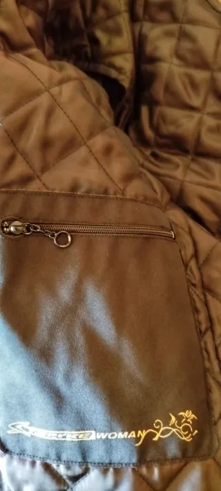 Giacca in pelle Spyke moto donna