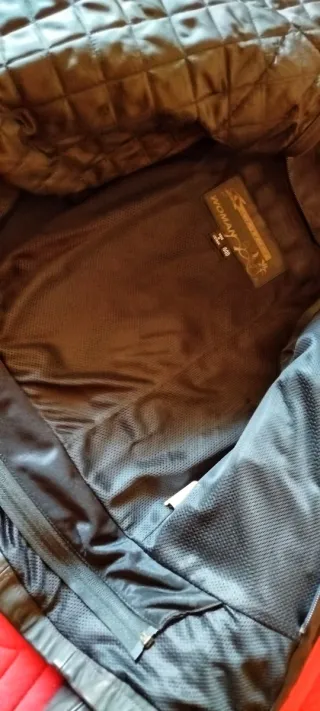 Giacca in pelle Spyke moto donna