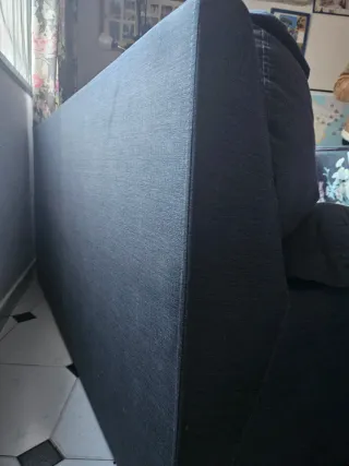 Sofá de 2 plazas gris