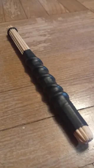 Baqueta Bodhrán Negra