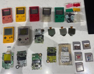 Lote Nintendo Game Boy Pocket Carcasas placas