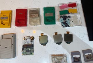 Lote Nintendo Game Boy Pocket Carcasas placas