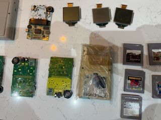 Lote Nintendo Game Boy Pocket Carcasas placas