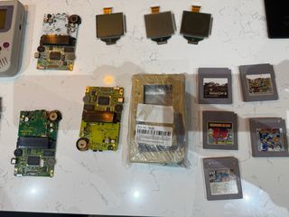 Lote Nintendo Game Boy Pocket Carcasas placas