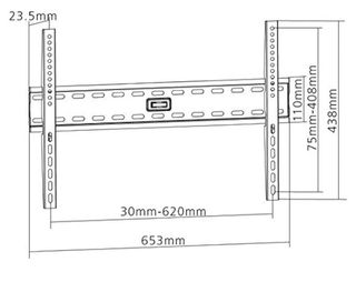 Soporte TV Equip 37"-70"