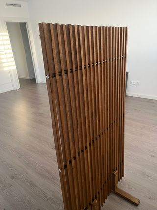 Pantalla privacidad IKEA marrón claro