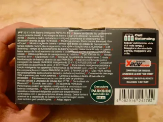 Batería Parkside 20V 4Ah Inteligente Bluetooth