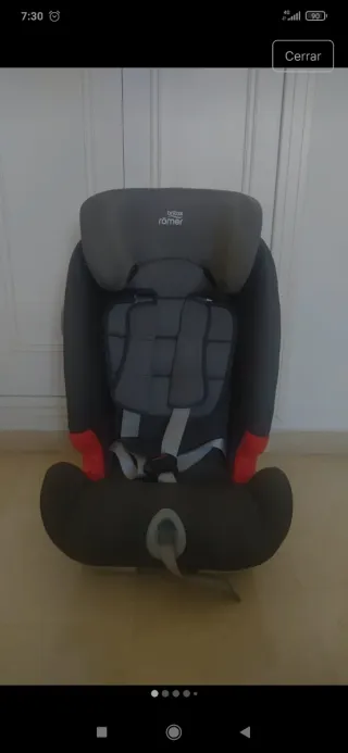 Silla coche Britax Römerbcon Ixofix