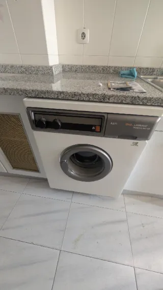 Lavadora funciona!