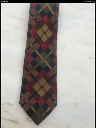 Corbata Daniel Hechter Tartán Multicolor
