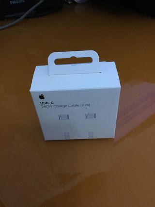 CARGADOR 35W IPHONE 17/16/15/IPAD +CABLE 2m 240W