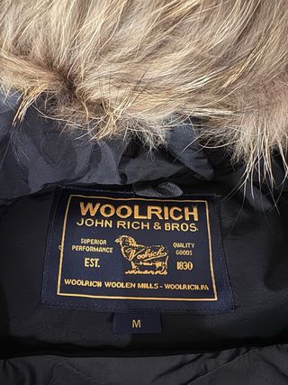 Parka Arctic Woolrich Nero