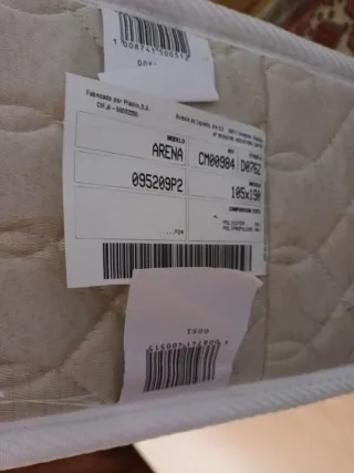 Colchón Pikolin 105cm X 190