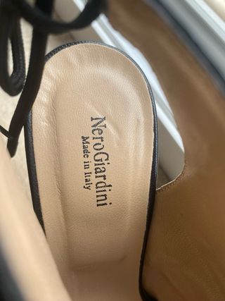 Scarpe Nero Giardini donna tacco nero