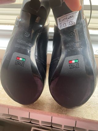 Scarpe Nero Giardini donna tacco nero