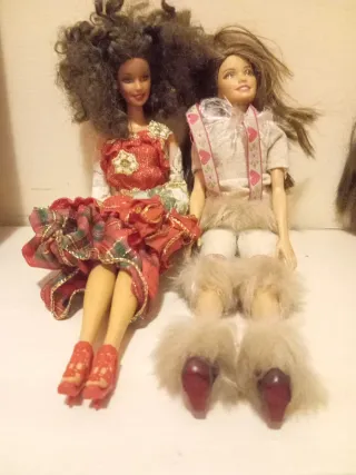 2 Barbie Mattel vintage